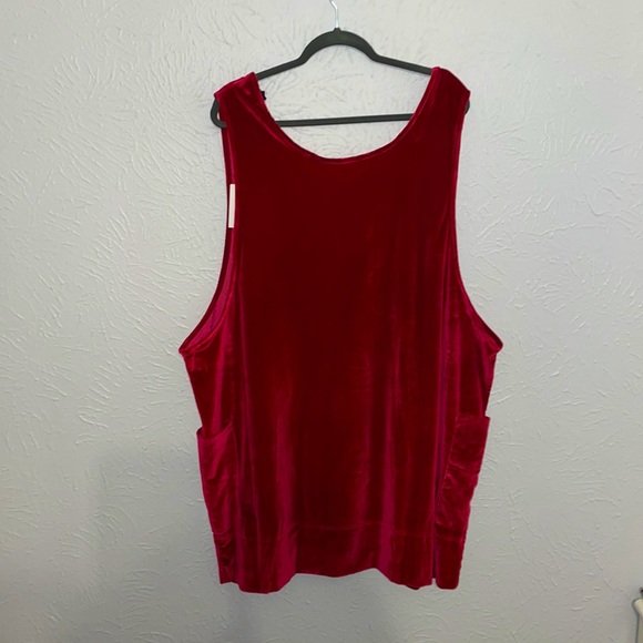 Agnes & Dora Velvet Limitless Jumper Dress Berry NWT Large - Picture 5 of 8